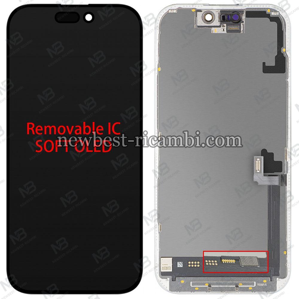 iPhone 17 Touch + Lcd + Frame Oled Soft FHD 120Hz Removable IC