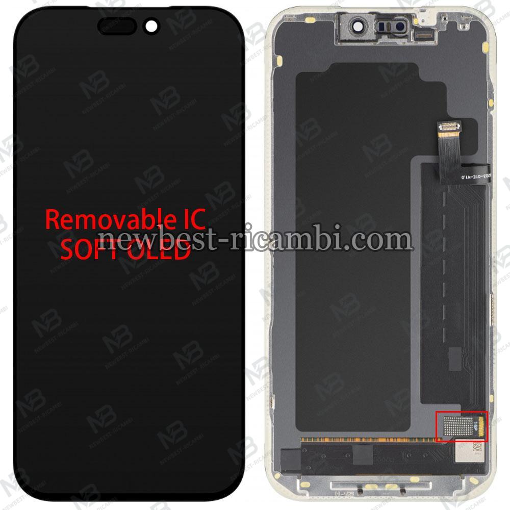 iPhone 17 Pro Max Touch + Lcd + Frame Oled Soft FHD Removable IC