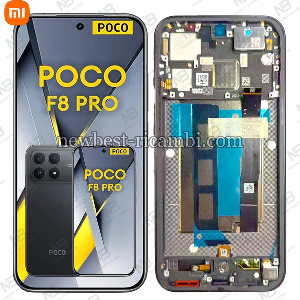 Xiaomi Poco F8 Pro 5G Touch + Lcd + Frame Black Service Pack