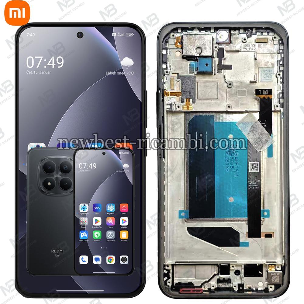 Xiaomi Redmi Note 15 Pro+ 5G Touch +Lcd + Frame Black Service Pack