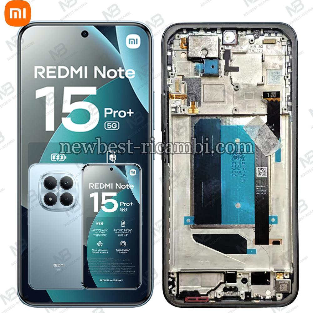 Xiaomi Redmi Note 15 Pro+ 5G Touch +Lcd + Frame Blue Service Pack
