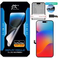 iPhone 16 Pro Max Touch + Lcd + Frame JK Oled Soft Removable IC