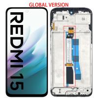 ​Redmi 15 4G (24129PN74G) Touch + Lcd + Frame Black Global Version