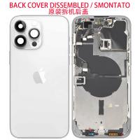 iPhone 14 Pro Max Back Cover + Frame + Flex White Dissembled Grade A Original