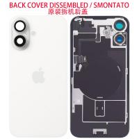iPhone 16 Back Cover + Frame + Full Flex White Disassembled Grade A Original