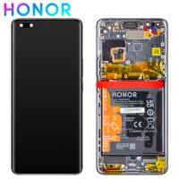 Honor Magic 4 Pro 5G (LGE-NX9) Touch + Lcd + Frame + Battery Black Service Pack