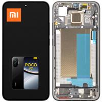 Xiaomi Poco F7 5G (25053PC47G / 25053PC47I) Touch + Lcd + Frame Black Service Pack