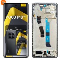 Xiaomi Poco M8 5G Touch + Lcd + Frame Black Service Pack