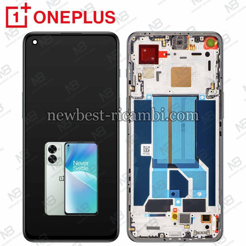OnePlus Nord 2T 5G Touch + Lcd + Frame Green Service Pack