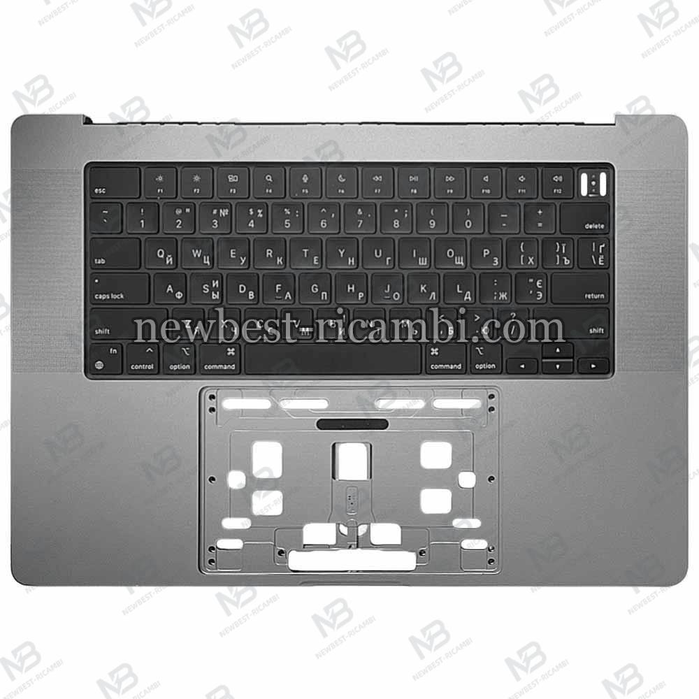 Macbook Pro 16" A2780 (2023) Keyboard + Frame Grey Grade A Russian Layout Original