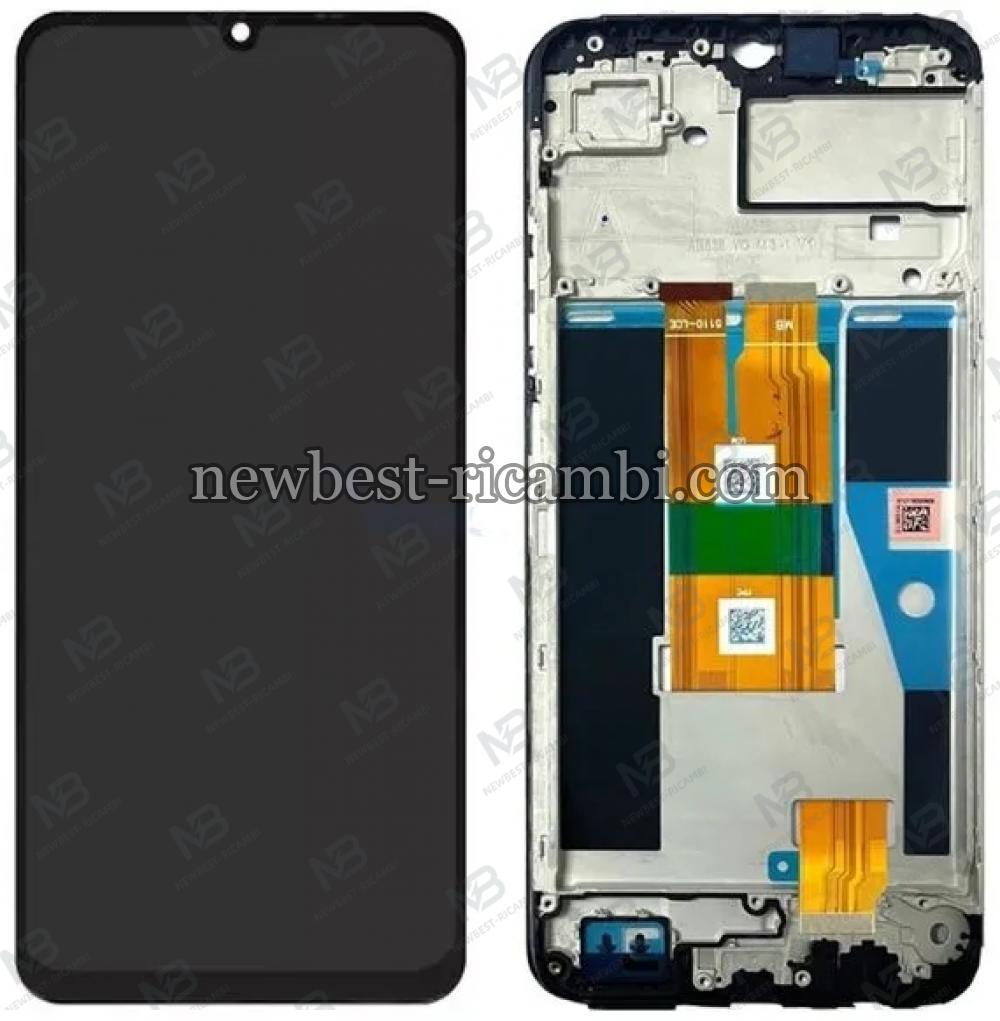 Realme Note 60 4G (RMX3933) Touch + Lcd + Frame Black Original