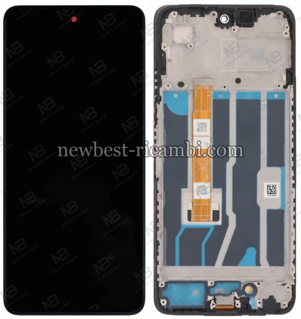 Oppo A5X 4G (CPH2725) Touch + Lcd + Frame Black Original