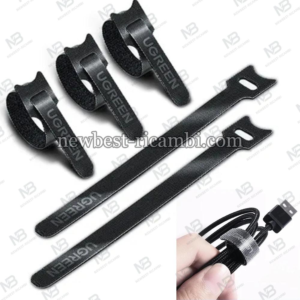Cable Organizer UGREEN Winder 20 PCS Black in Blister