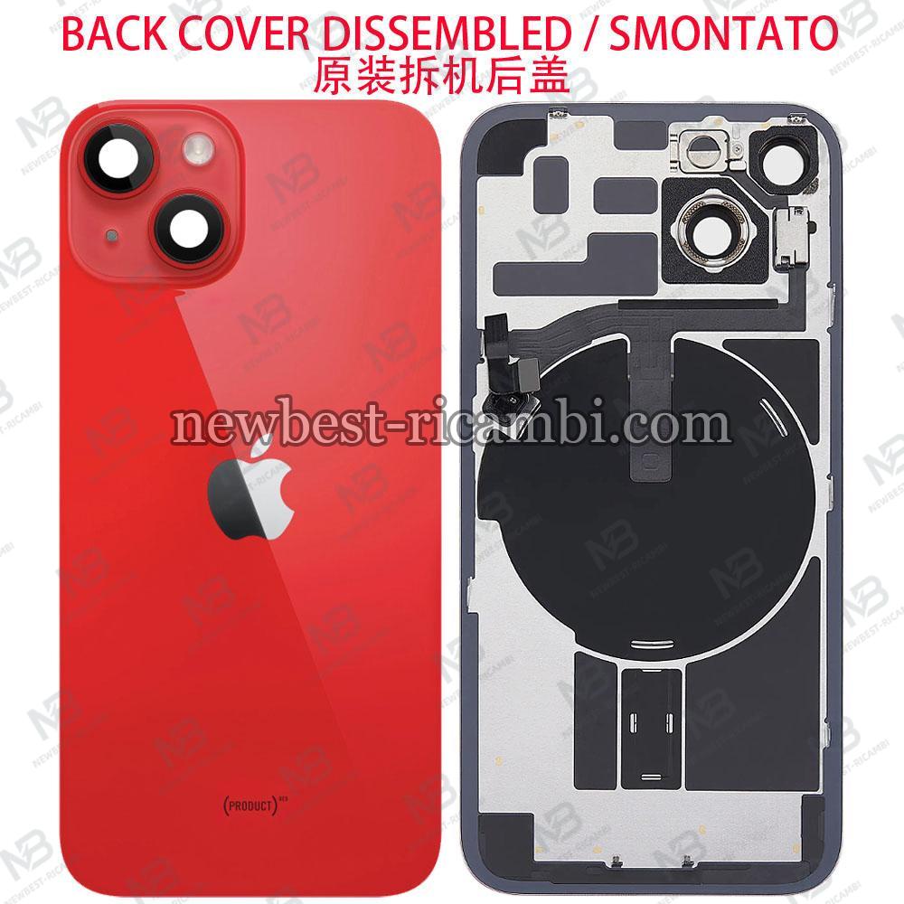 iPhone 14 Back Cover + Wireless Charge + Full Flex Red Disassembled Grade A Original
