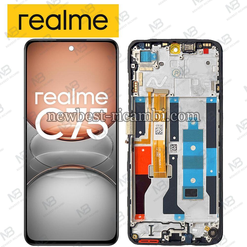 Realme C75 5G 2025 (RMX3943) Touch + Lcd + Frame Gold Service Pack