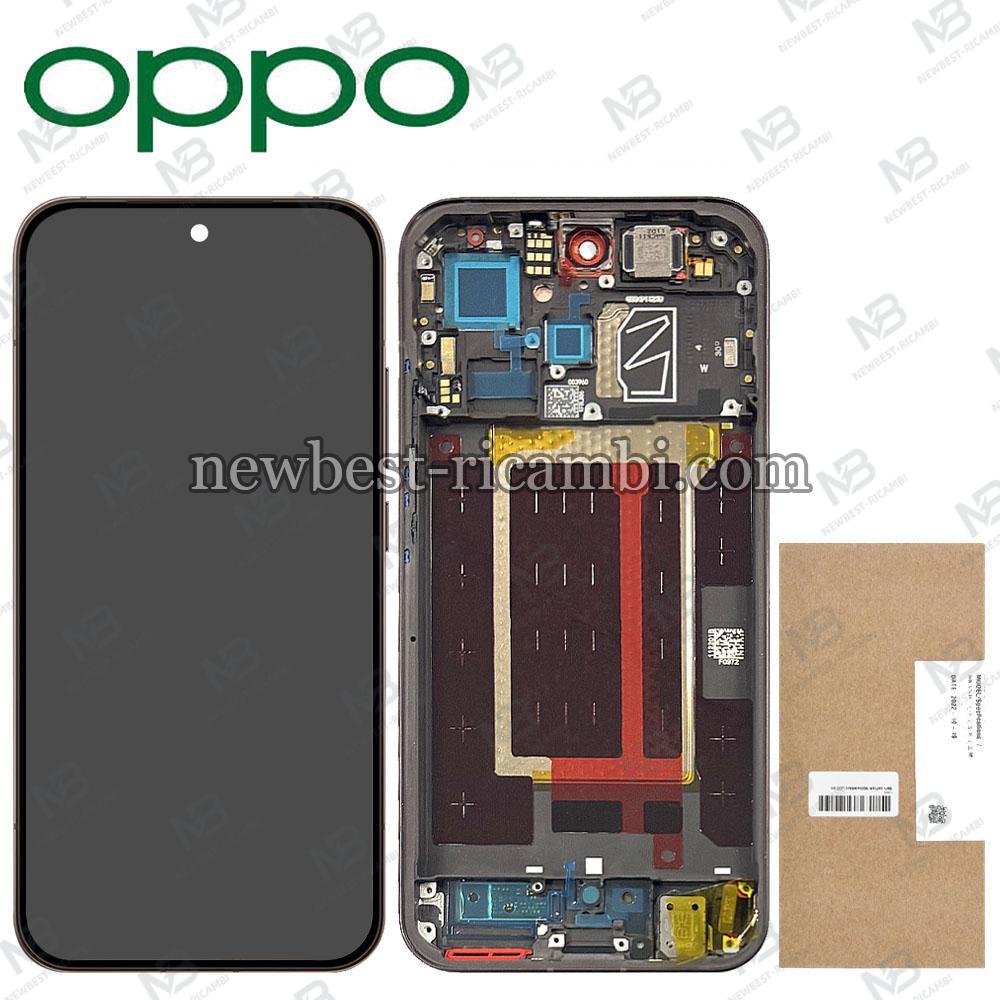 Oppo Reno 15 Pro 5G (CPH2813) Touch + Lcd + Frame Black Service Pack