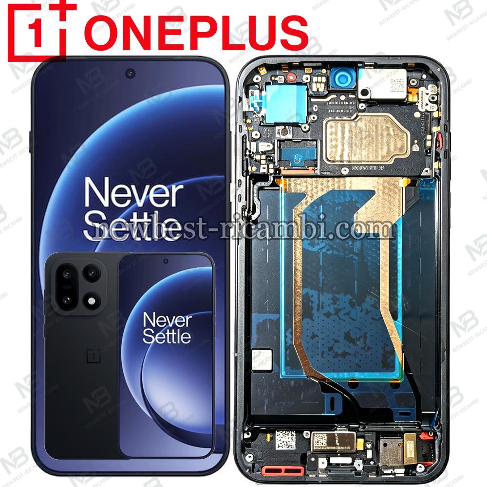 Oneplus 15 5G Touch + Lcd + Frame Infinite Black Service Pack