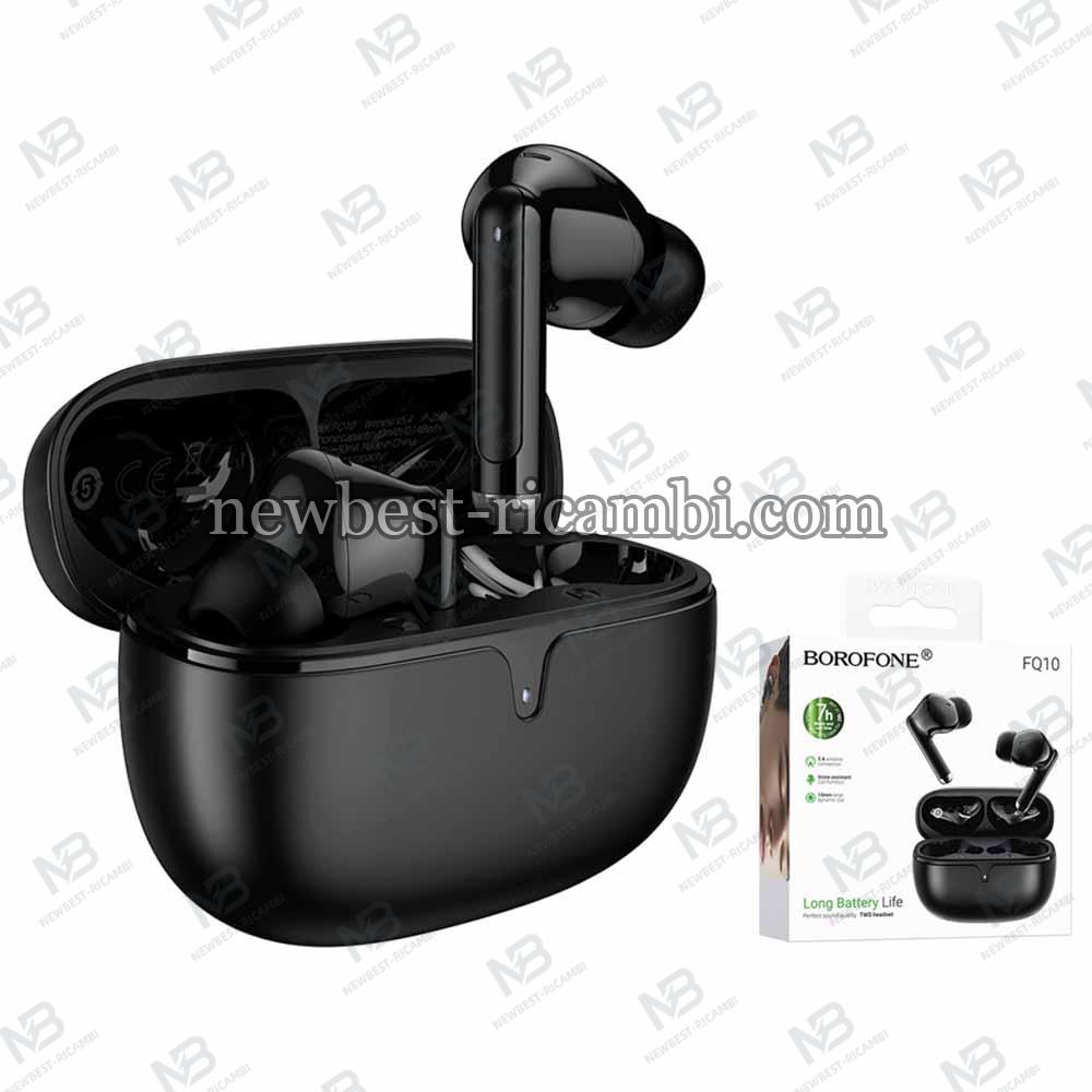Borofone FQ10 Joyful Wireless Earbuds Black in Blister