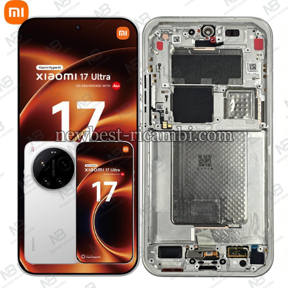 Xiaomi Mi 17 Ultra 5G Touch + Lcd + Frame White Service Pack