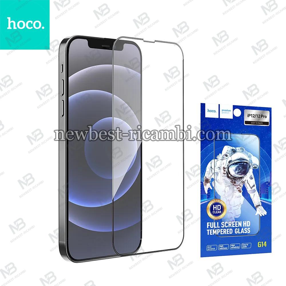 Tempered glass to iPhone 12 / 12 PRO Hoco HD 5D Guardian shield G14