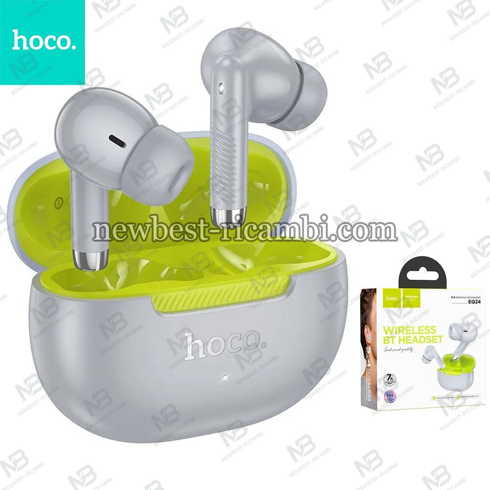 Wireless earphones Hoco TWS EQ24 gray lake In Blister