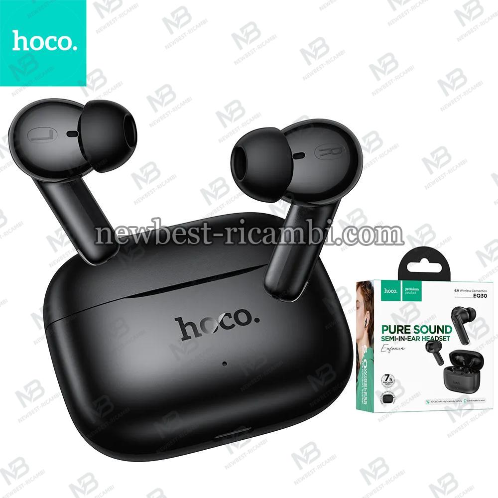 Wireless earphones Hoco TWS EQ30 black In Blister