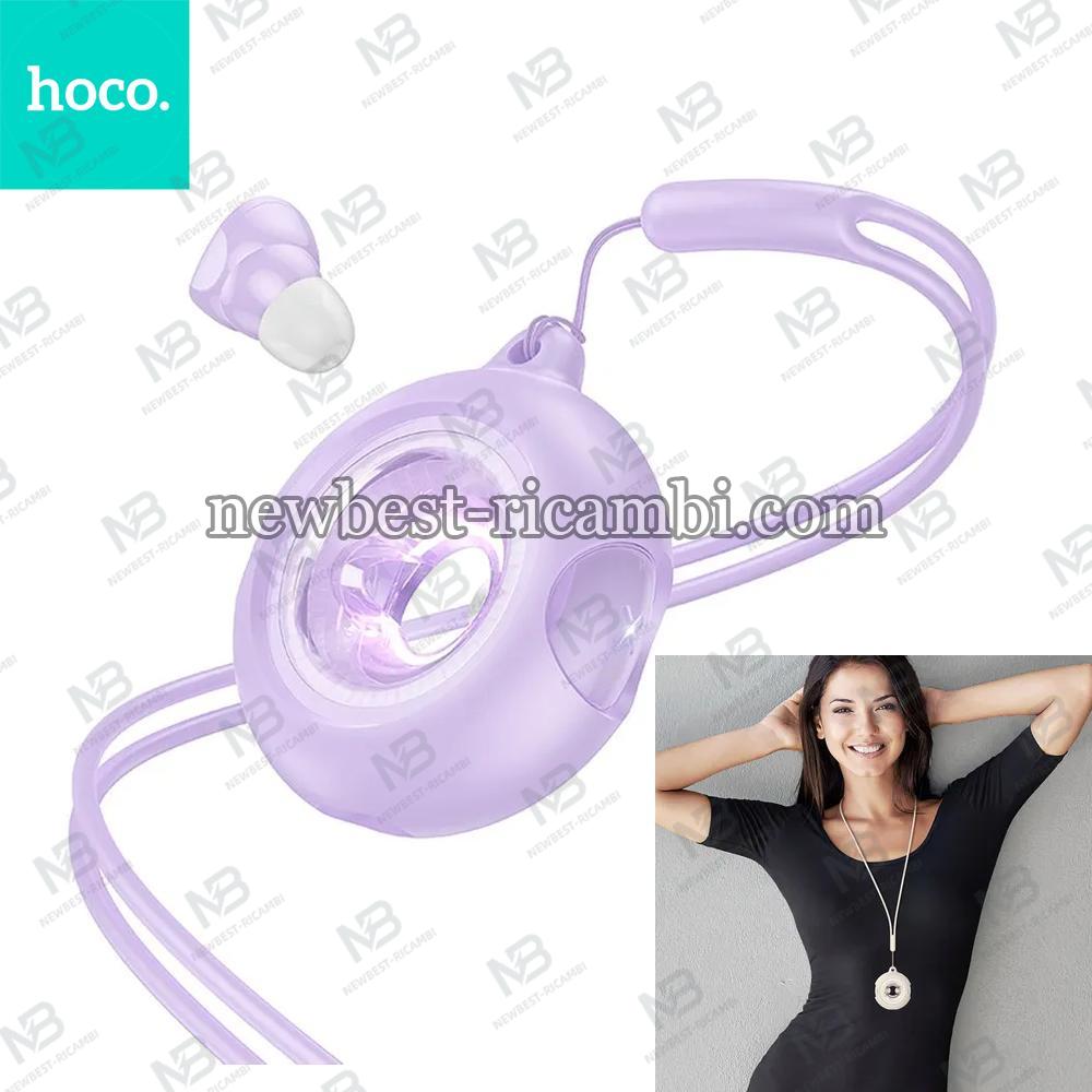 Wireless earphones Hoco TWS EW71 purple In Blister