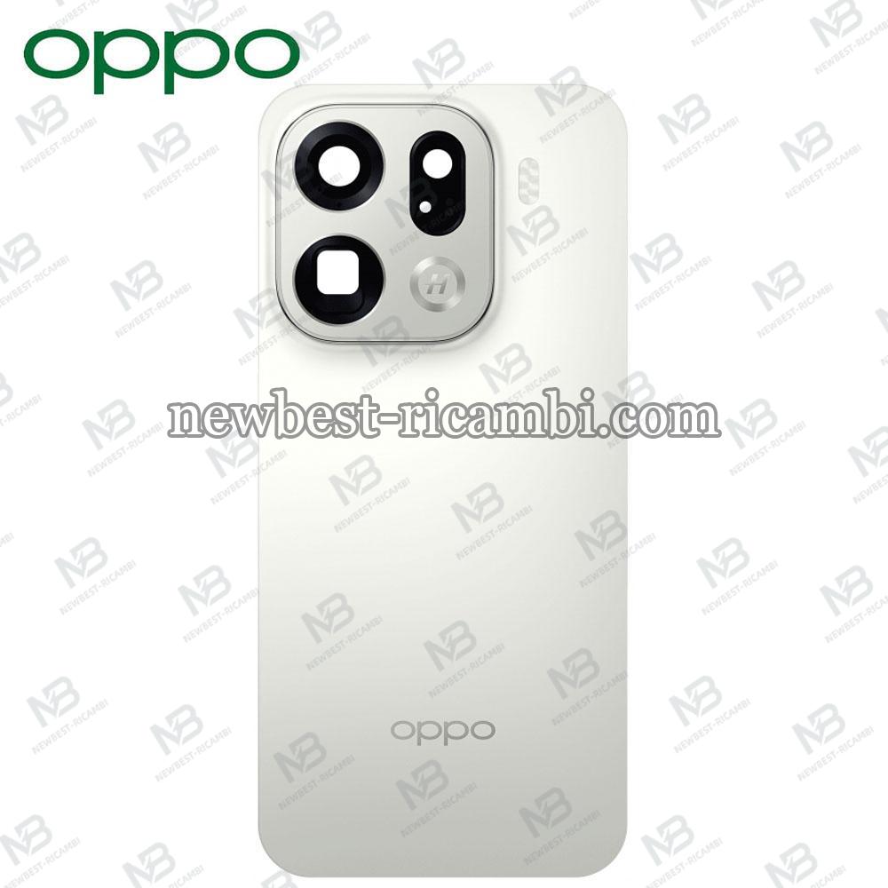 Oppo Find X9 Pro 5G (CPH2791/PLG110) Back Cover + Camera Glass Silk White Service Pack