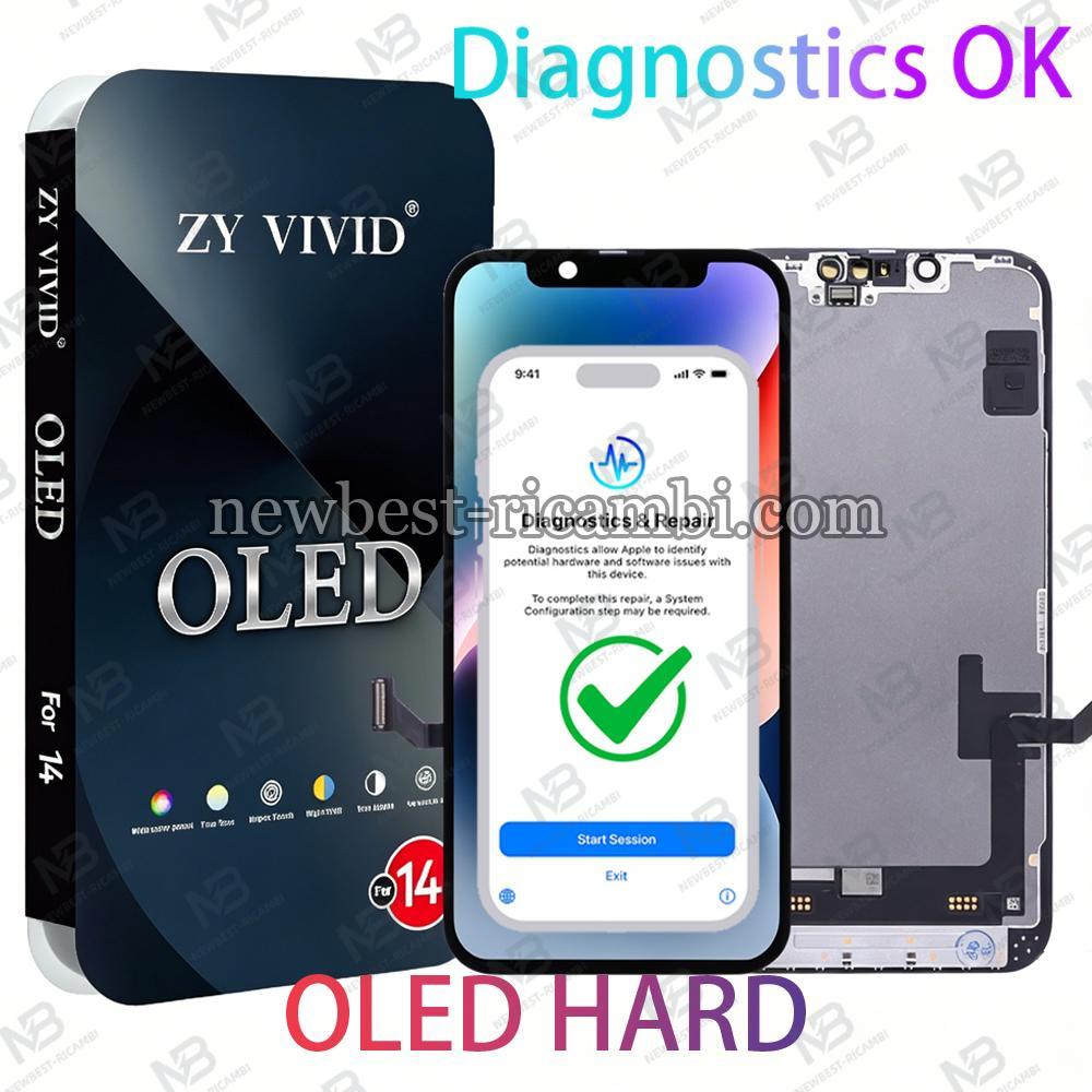iPhone 14 Touch+Lcd+Frame Black ZY Oled Hard COF Diagnosable
