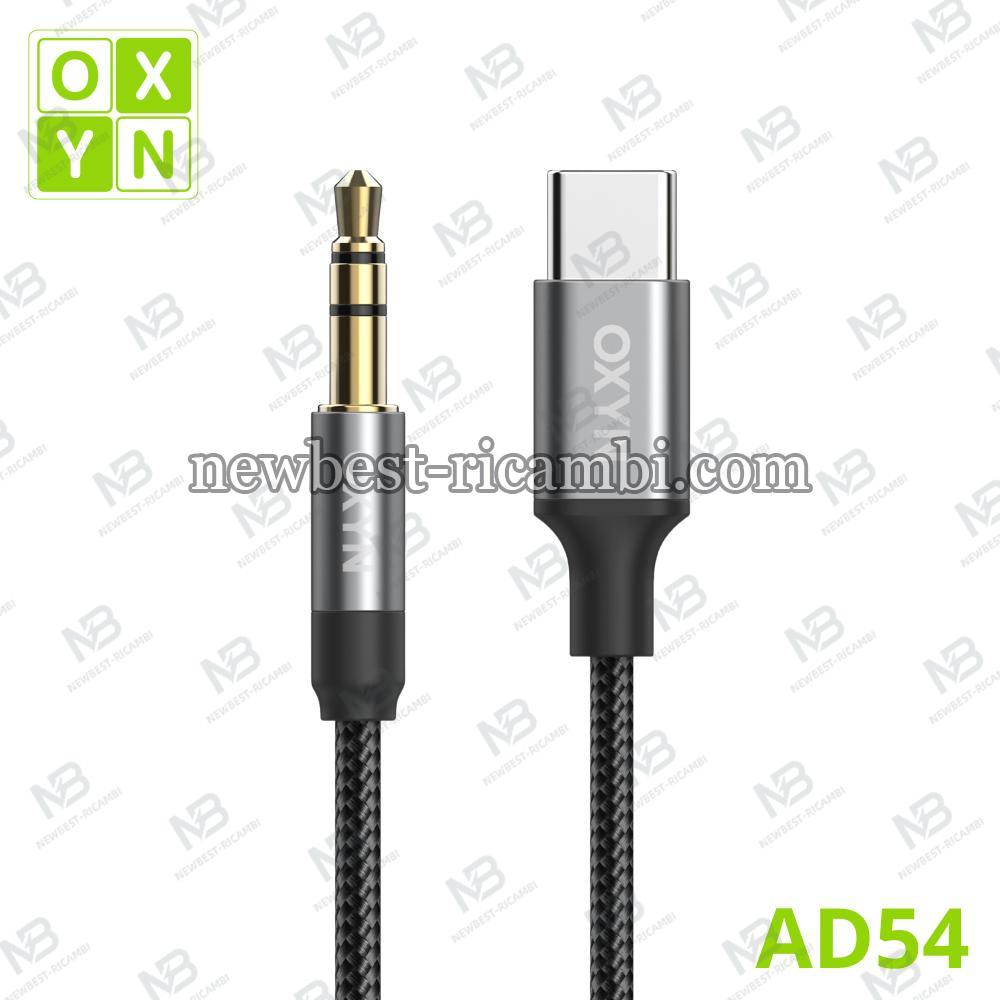OXYN AD54 CAVO AUDIO DA TYPE-C M A JACK 3.5MM M