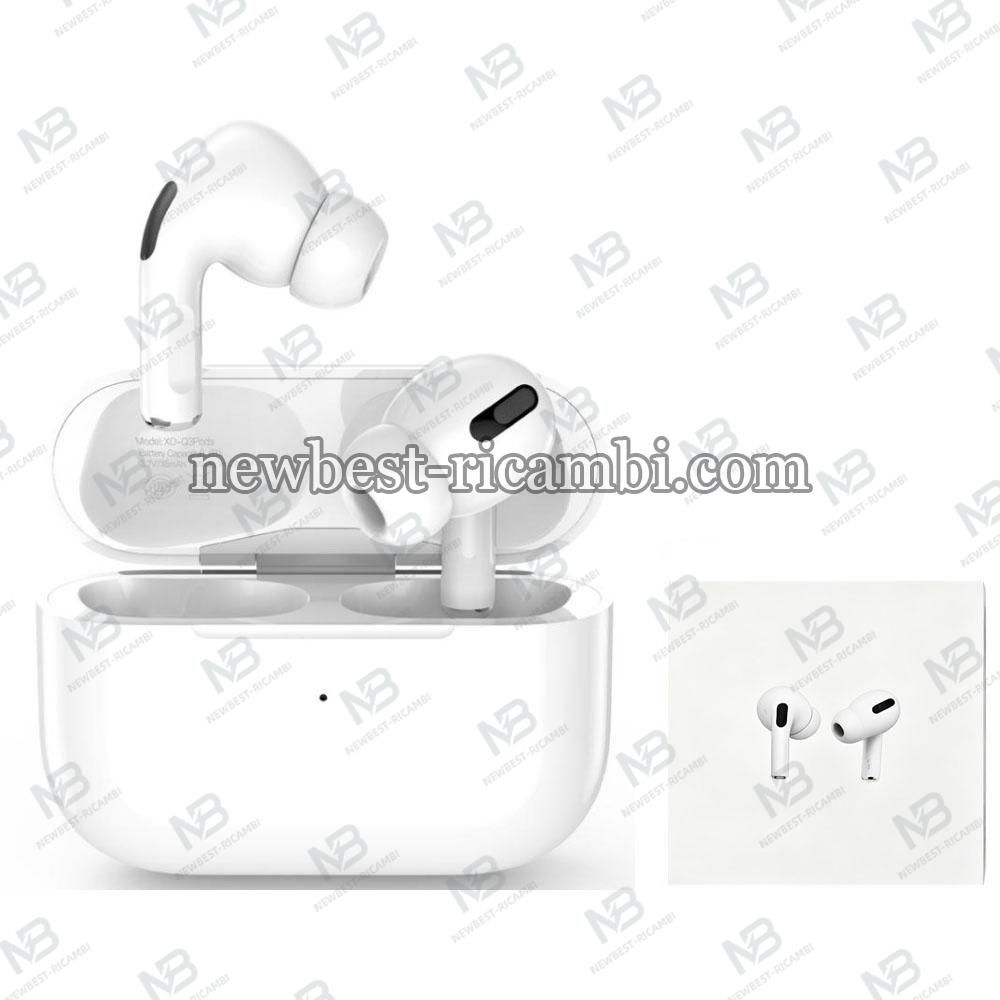 XO HF TWS 3rd Gen White - Q3 Pods in Blister