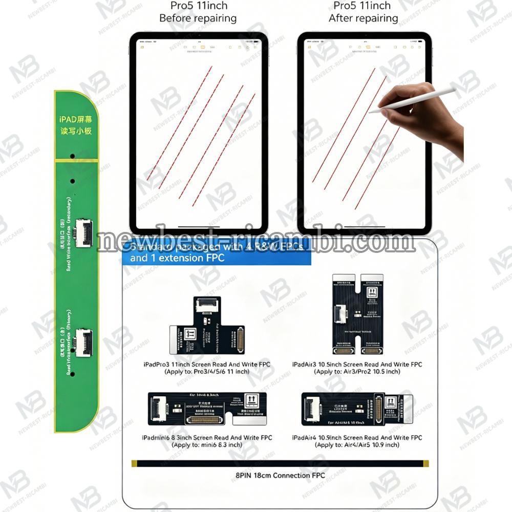 JCID V1SE / V1S Pro iPad Screen Read And Write Adaptor Fix Wavy Lines With Apple Pencil