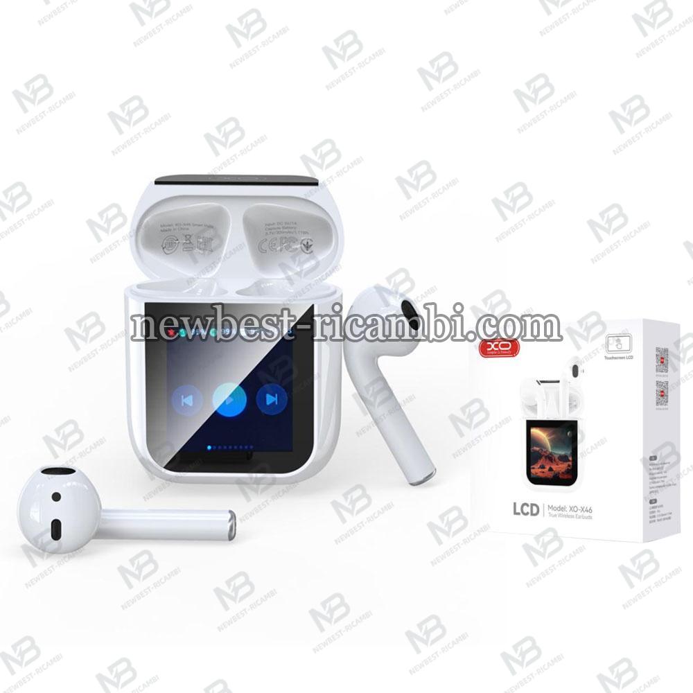 XO HF TWS Smart screen 2th Gen White- X46 in Blister