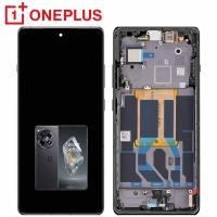 OnePlus 12R Touch + Lcd + Frame Black Service Pack