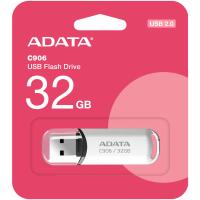 USB-A 2.0 FlashDrive Adata C906, 32Gb AC906-32G-RWH
