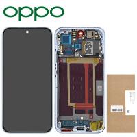Oppo Reno 15 Pro 5G (CPH2813) Touch + Lcd + Frame Aurora Blue Service Pack
