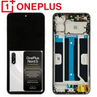 Oneplus Nord 5 5G (CPH2709) Touch + Lcd + Frame Marble Sands Service Pack