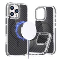 Case for Samsung S26 ULTRA Fiber compatible with MagSafe Black In Blister