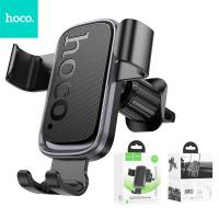 Gravity car phone holder Hoco air vent H80 black and gray In Blister