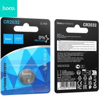 Lithium battery CR2032 Hoco DLR08 1 pcs In Blister