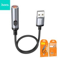 Adapter USB A to cigarette lighter Hoco 0,3 m UA30 black In Blister