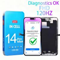 iPhone 14 Pro Max Touch+Lcd+Frame Black ZY Incell FHD 120HZ COF Diagnosable