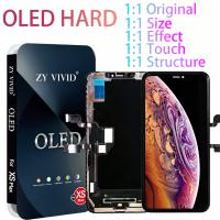 iPhone Xs Max Touch+Lcd+Frame Black ZY Oled Hard 1:1 Vs Ori COF