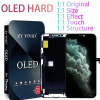 iPhone 11 Pro Max Touch+Lcd+Frame Black ZY Oled Hard 1:1 Vs Ori COF
