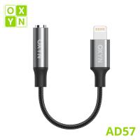 OXYN AD57 ADATTATORE DA LIGHTNING M A JACK 3.5MM F CUFFIE