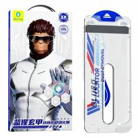 Blueo DROP-RESISTANT TEMPERED GLASS WITH APPLICATOR BL108 iPhone 16 Pro Max / 17 Pro Max Black In Blister