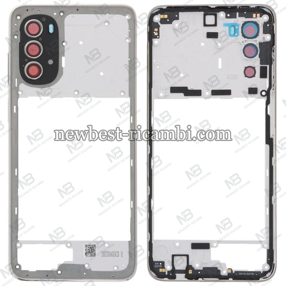 Motorola Moto G52 XT2221 Frame B+Camera Glass White