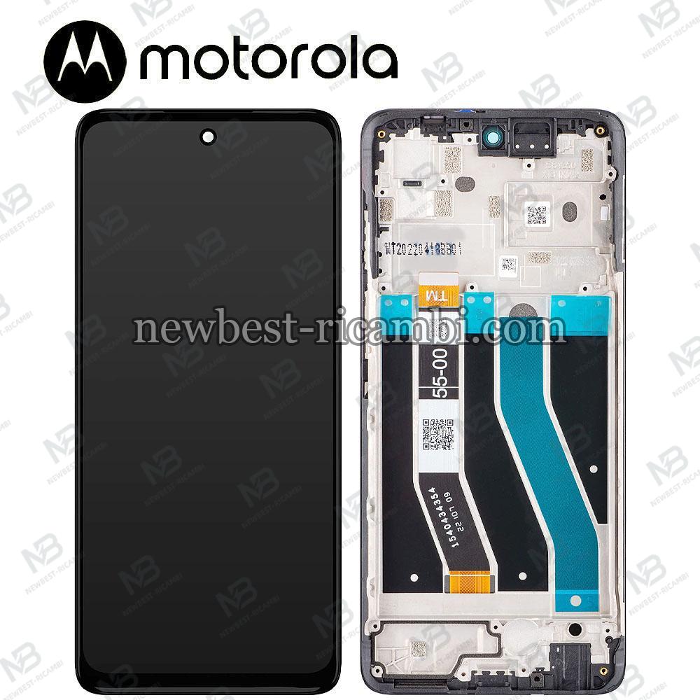 Motorola G62 5G (XT2223) Touch + Lcd + Frame Black Service Pack