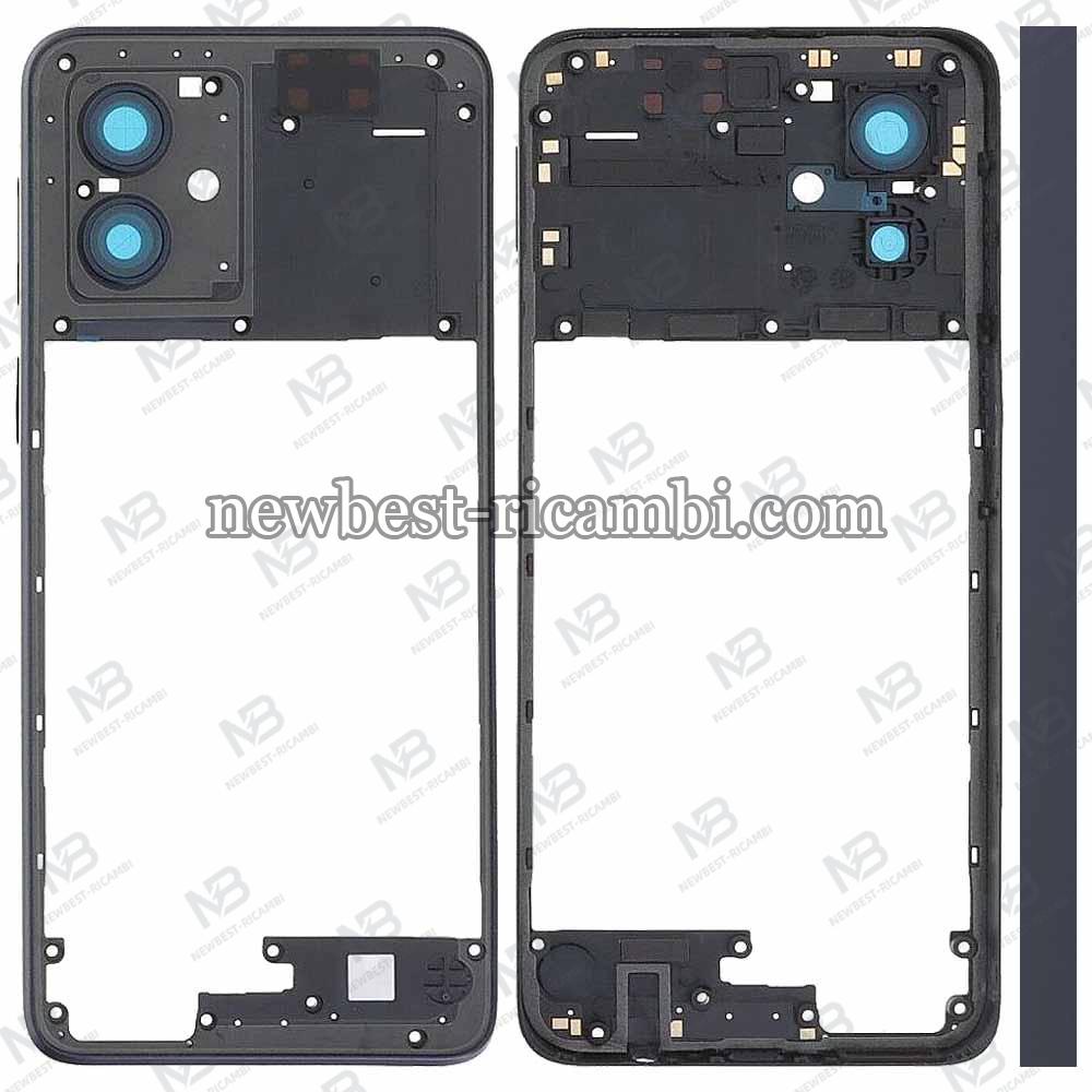 Moto G54 5G XT2343 Frame B + Side Key Midnight Blue