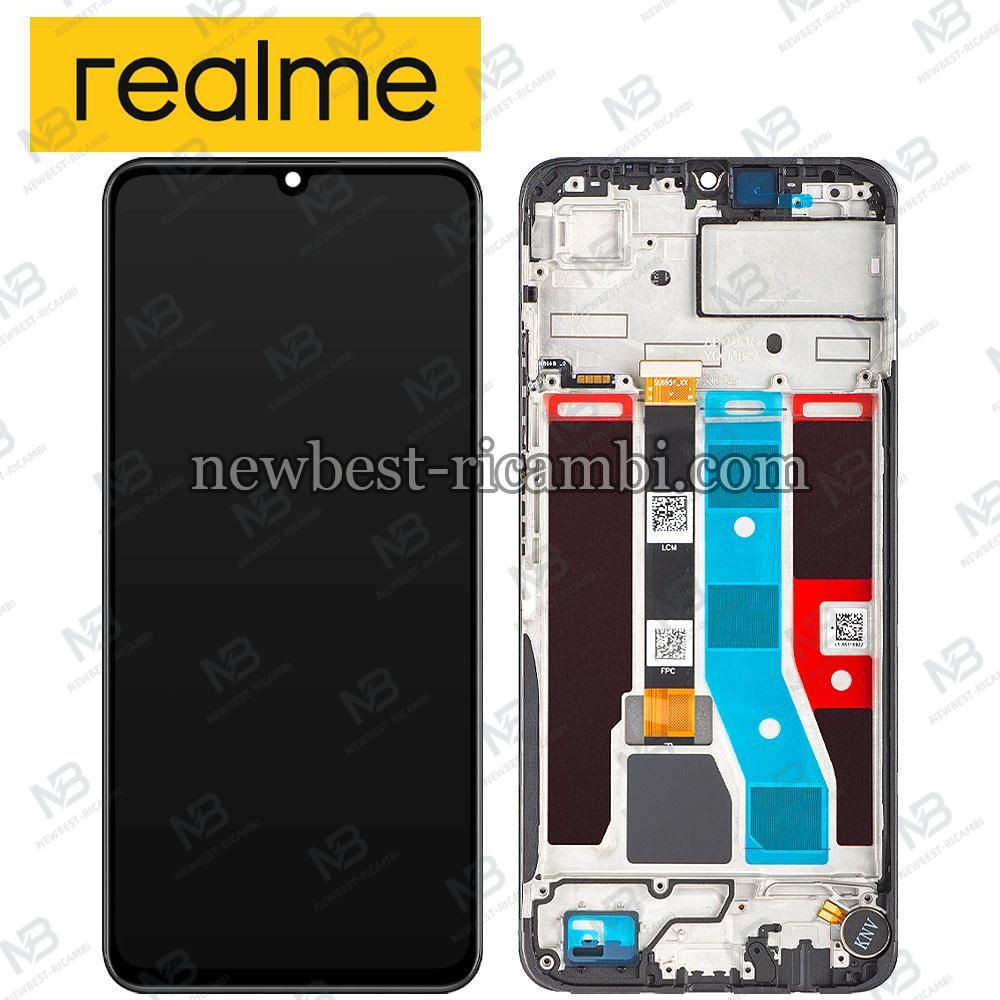 Realme Note 50 (RMX3834) Touch + Lcd + Frame Black Service Pack